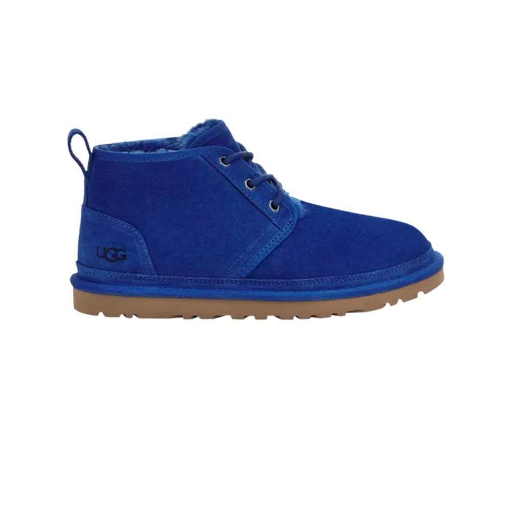 UGG Neumel Short Suede Boot - Cobalt Blue